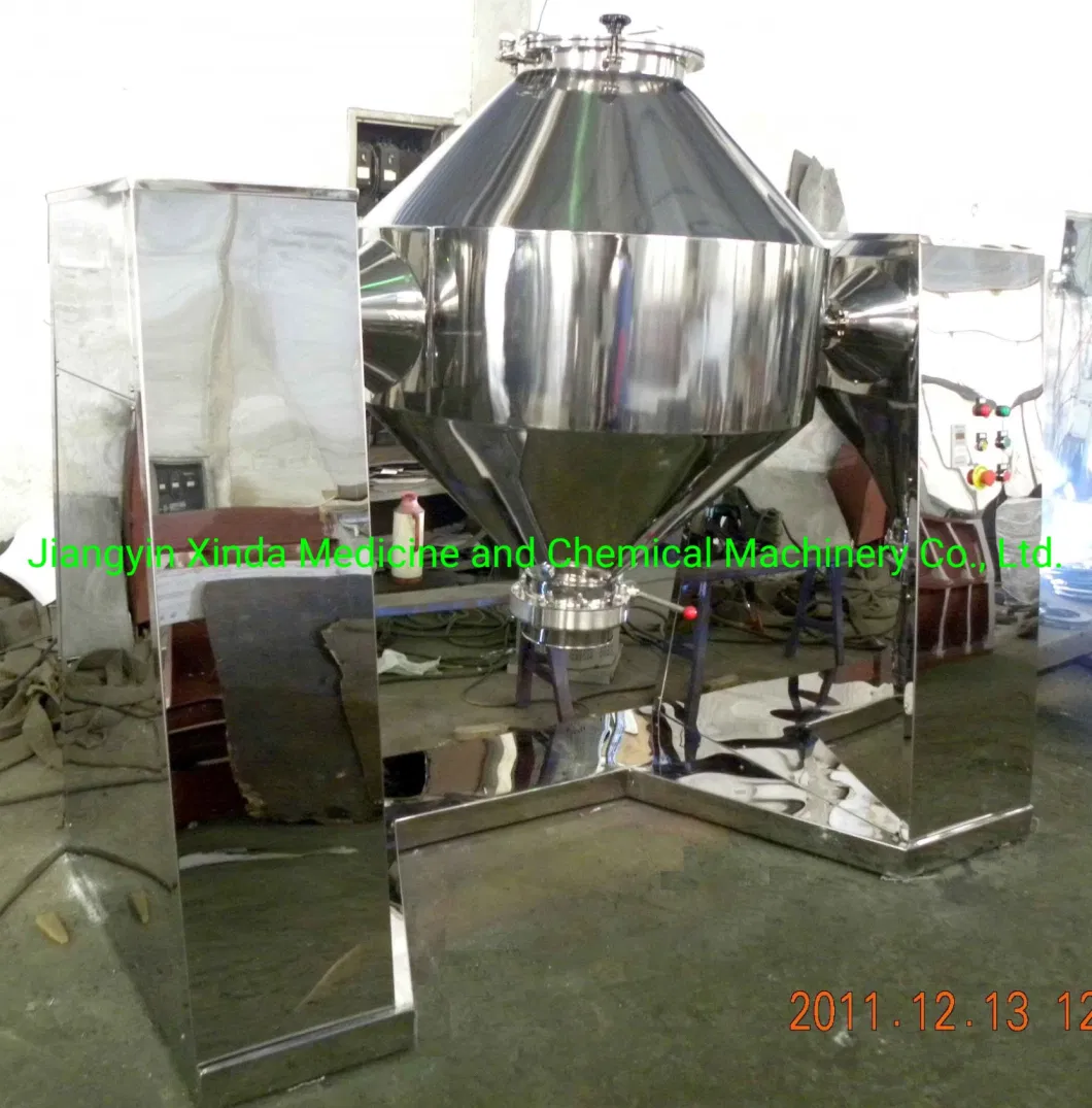 Double Cone Dry Granule Powder Mixing Machine Mixer