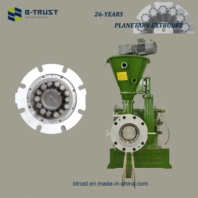 Extrusora planetaria para calandrado/peletizado Fabricante líder en China