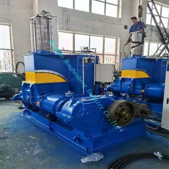 Mezclador amasador de dispersión de caucho automático, máquina mezcladora interna Banbury, máquina amasadora EVA con certificado CE 35L 55L 75L 110L